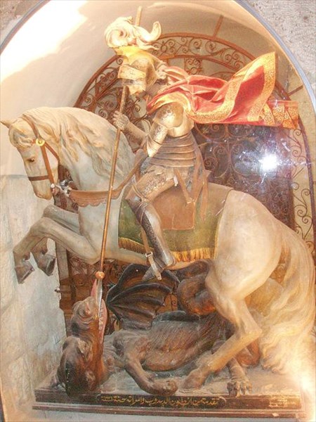 066-Вифлеем-статуя Георгия Победоносца